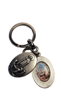 Load image into Gallery viewer, Our Lady of Fatima Keychain