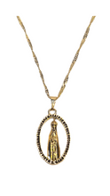 Load image into Gallery viewer, Golden Chain Our Lady of Fatima
