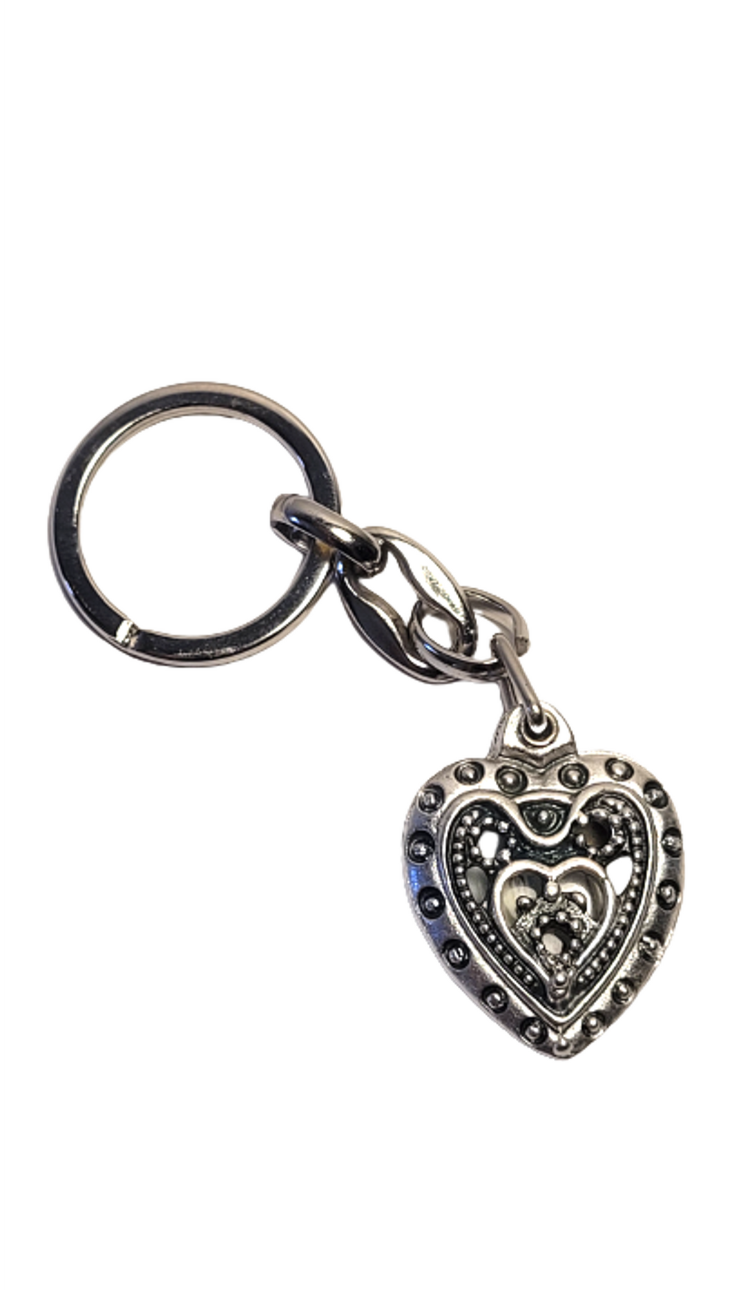 Heart of Fatima Keychain