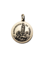 Load image into Gallery viewer, Silver Medal Our Lady of Fatima - Holy Fatima
