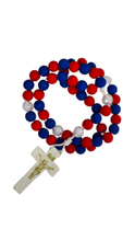 Load image into Gallery viewer, 4th of July Special Edition Rosary - Stars and Stripes - Holy Fatima
