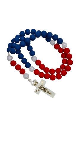 4th of July Special Edition Rosary - Free and Brave - Holy Fatima