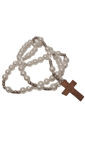 Elegant Small Pearl Rosary