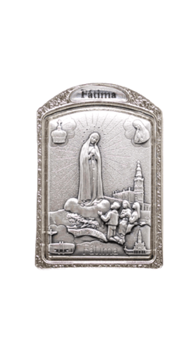 Fatima Silver Sign - Holy Fatima