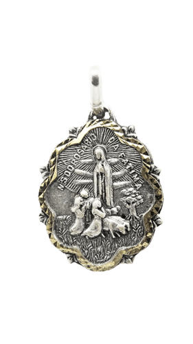 Medal Our Lady Apparition of Fatima - Holy Fatima