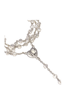 Load image into Gallery viewer, Our Lady Heart Crystal Rosary
