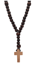 Load image into Gallery viewer, Rosary in Dark Wood
