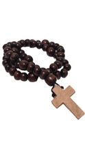 Load image into Gallery viewer, Rosary in Dark Wood
