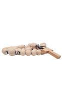 Cargar imagen en el visor de la galería, Rosary in Wood and Bicolor Wool
