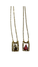 Cargar imagen en el visor de la galería, Traditional Scapular of Our Lady of Mount Carmel - Holy Fatima
