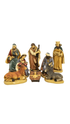 Christmas Nativity Scene - 8 Pieces - Holy Fatima