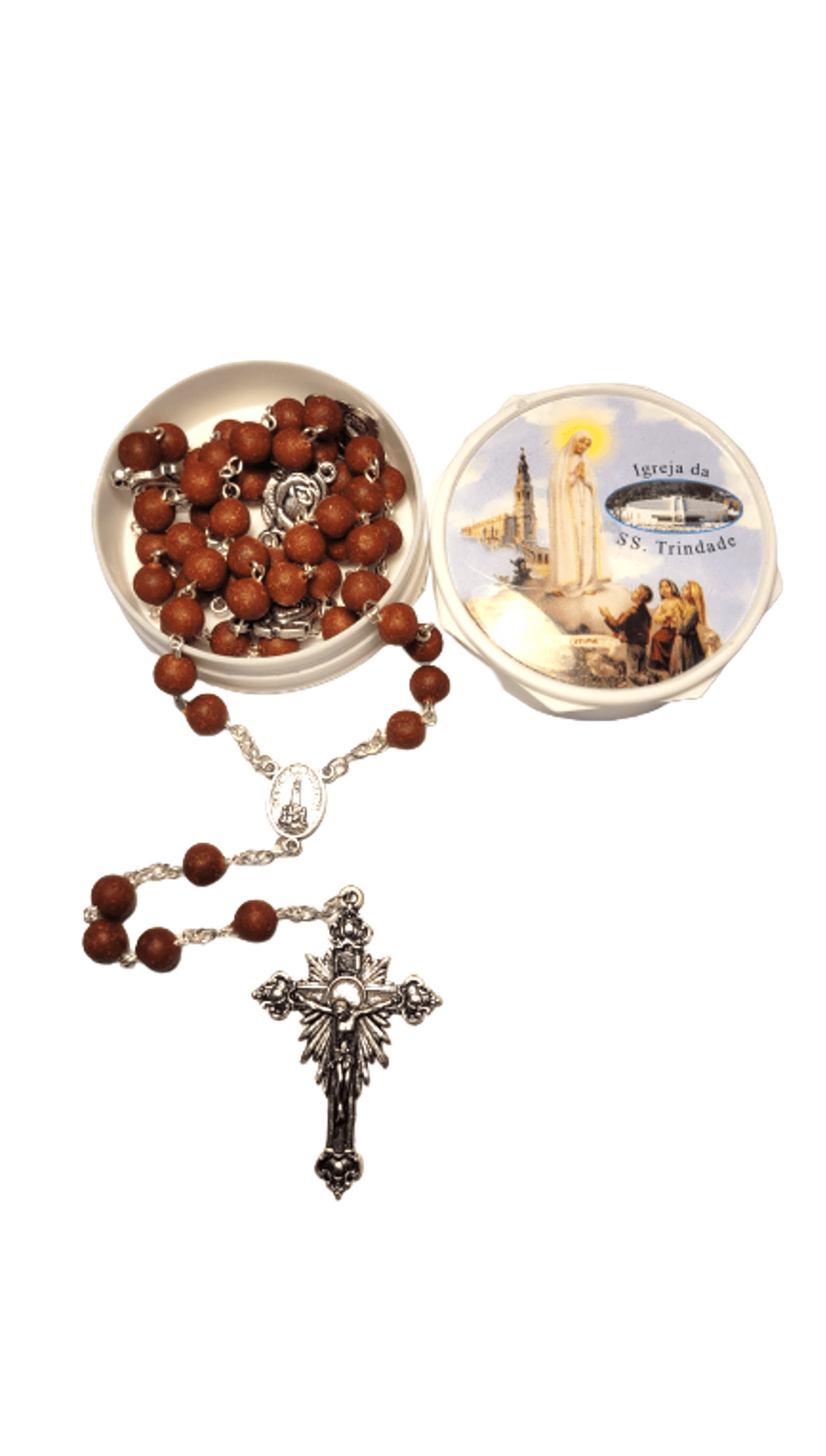 Premium Rose Petals Rosary - Holy Fatima